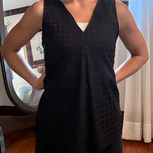 Black Sleeveless Top